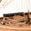 Maquette de bâteau bois : Canonnière Arrow 1814 - AMATI 1422