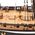 Maquette kit de bateau en bois - HM Cutter Lady Nelson - 1/64 - Amati 1300/01