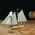 Maquette bateau bois : Kit Hannah - bateau en bouteille - 1:300 - Amati 1355