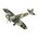 Maquette militaire : Combat Set Bf109G-10 & Spitfire Mk V - 1:72 - Revell 03710, 3710