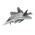 Maquette avion : Lockheed Martin F-22A Raptor - 1:72 - Revell 03858, 3858
