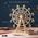 Puzzle 3D / Maquette bois : Grande Roue Musicale - Robotime TGN01