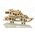 Puzzle 3D / Maquette bois - Porte-clef bateaux - Wooden City WR331- Yacht