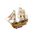 Maquette bateau : Model Set Hms Victory - 1:225 - Revell 65408