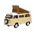 Maquette voiture : Easy-Click Vw T2 Camper - 1:24 - Revell 07676 7676