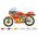 Maquette de moto : Suzuki RG500 Team Heron - 1:9 - Italeri 4644 04644