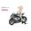 Figurine maquette moto : Racer Girl - 1:9 - Meng SPS-084