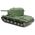 Maquette militaire : Char lourd russe KV-2 1/35 - Tamiya 35375