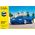 Maquette voiture : Starter kit Bugatti EB 110 1/24 - Heller 56738