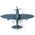 Maquette d'avion : Spitfire MK.IX 1/72 - Forces Of Valor 873009A