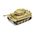 Maquette tank : Small Beginners Set Tiger 1 - 1/72 - Airfix 55004