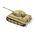 Maquette tank : Small Beginners Set Tiger 1 - 1/72 - Airfix 55004