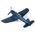 Maquette d'avion : F4U-1D Corsair 1/72 - Forces Of Valor 873011A