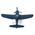 Maquette d'avion : F4U-1D Corsair 1/72 - Forces Of Valor 873011A
