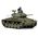 Maquette tank : M24 Chafee 1/72 - Forces Of Valor 873014A