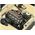 Maquette de voiture : Land Rover Series III LWB (commercial) 1/24 - Revell 07056
