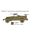 Maquette véhicule militaire : M3A1 Scout Car 1/72 - Italeri 7063