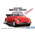 Maquette automobile : Volkswagen Coccinelle 1303S cabriolet 1975 1/24 - Aoshima 06154, 6154
