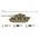 Maquette avion militaire : Model set Sd. Kfz. 182 King Tiger 1/72 - Italeri 72005