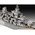 Maquette bateau militaire : Model set USS New Jersey 1/1200 - Revell 65183
