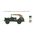 Maquette militaire : Dodge WC-56/57 Command Car 1/35 - Italeri 228