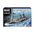 Maquette bateau militaire : USS New Jersey 1/1200 - Revell 05183