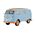 Maquette bus de collection : Model set Fourgon VW T1 "Gulf" 1/24 - Revell 67726
