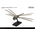 Maquette science fiction : Ornithopter Atreides Dune - Meng MMS-011