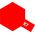 Tamiya 81507 - X7 Rouge Brillant : Peinture acrylique