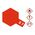 Peinture pour maquettes - X7 ROUGE brillant - XL 23 ml - Tamiya 81007