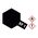 Tamiya 81701 - XF1 Noir mat : Peinture acrylique