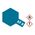 Tamiya 81708 - XF8 Bleu Mat : Peinture acrylique