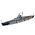 Maquette de bateau militaire : Cuirassé Bismark - 1/1200 - Revell 65802