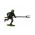 Figurines soldats : Paysans soldats Moyen-Âge - 1/72 - Zvezda 8059
