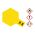 Peinture pour maquettes - X8 JAUNE CITRON brillant - XL 23 ml - Tamiya 81008