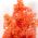 Végétation miniature : Buisson / arbre miniature fantaisie rouge orange - Ak Interactive 8266