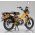 Maquette Honda CT125 Hunter Club Turmeric Yellow 1/12 - Aoshima 11184