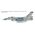 Maquette d'avion militaire : War Thunder Series F-16C Fighting Falcon 1/48 - Italeri 35105