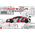 Maquette voiture plastique : Audi R8 LSM GT3 Macau 2015 1/24 - Nunu 24028