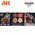 Peintures pour figurines : Wargame Color set Visceral malformations - AK 1065