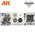 Peintures pour figurines : Wargame Color set : Pierre et roche - AK 1074