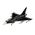 Maquette avion militaire : Model Set Eurofighter Typhoon - RAF 1/144 - Revell 63796