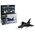 Maquette avion militaire : Model Set Eurofighter Typhoon - RAF 1/144 - Revell 63796