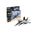 Maquette avion moderne : Model set F/A-18F Super Hornet - 1/72 - Revell 63834