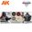 Peintures pour figurines : Wargame Color set ténebres éternelles - AK 1070