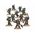Figurines Games Workshop - Légionnaires Space Marines Du Chaos - Chaos Space Marines - Warhammer 40,000 - 43-06