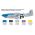 Maquette avion : P-51D Mustang Aces 1/72 - Italeri 1484  01484