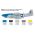 Maquette avion : P-51D Mustang Aces 1/72 - Italeri 1484  01484