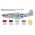 Maquette avion : P-51D Mustang Aces 1/72 - Italeri 1484  01484