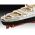 Maquette Model set : Queen Elizabeth II 1/1200 - Revell 65806